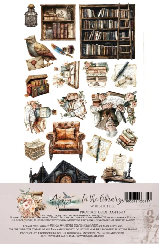 Zestaw papierów do scrapbooking 6X12 AA-ITB-10