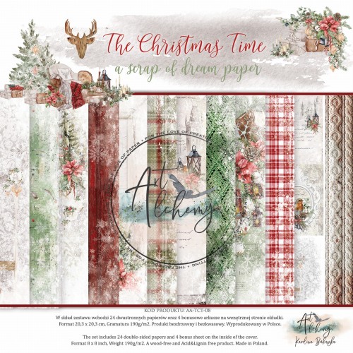 The Christmas Time  - 8x8''